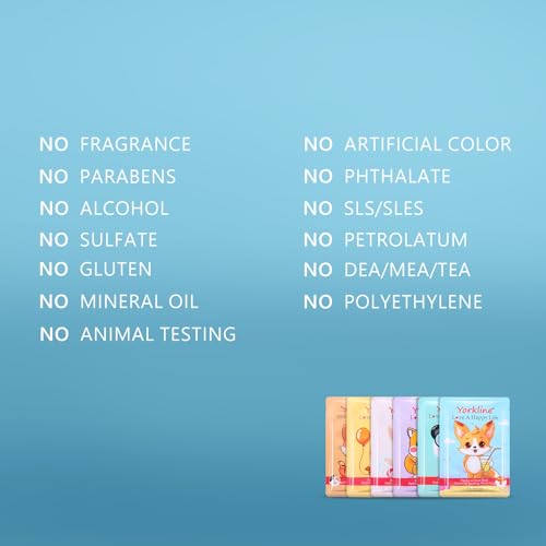 Animal Facial Mask Sheet Skincare, Beauty Facial Mask for Adults and Children. Facial Mask Sheet for Present, Spa Party, Birthday Party, Holiday, Made with Cotton (6 Pieces)