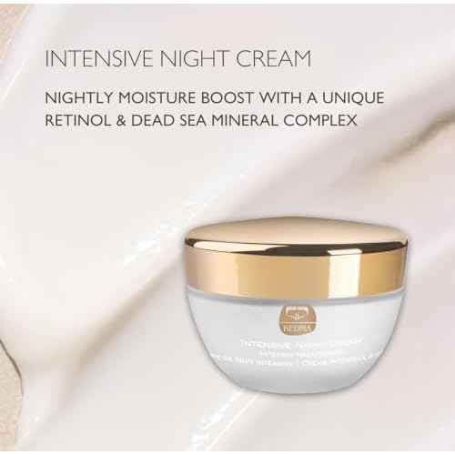 KEDMA Intensive Night Cream ? Anti-Aging Moisturizer with Dead Sea Minerals, Retinol & Botanical Extracts ? Hydrating Night Cream for Fine Lines & Wrinkles - 1.76 oz
