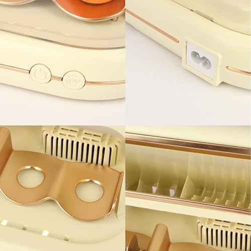 MISSERA 2024 New Technology Electric Makeup Brush Cleaner and Dryer Fast Automatic Drying With Constant Temperature For Gentle Care Without Damaging Bristles. Complete Makeup Brush Cleaning Set