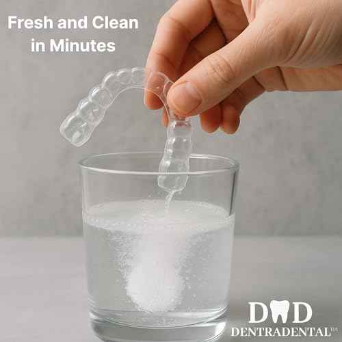 96 Count Retainer Cleaner Tablets for Aligner, Mouth Guard, Night Guard and More. Cleaning Tablets for Ultrasonic Cleaners - Fresh in 3 Minutes - 3 Month Supply - Mint