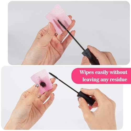 MAQIHAN 1500 Lint Free Nail Wipes - Pink Acetone Nail Polish Remover Wipes Lint Free Nail Wipes Pads Gel Nails No Lint Nail Glue Wipes Eyelash Extensions Toallitas Para U?as Sin Pelusa Nail Supplies