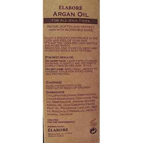 Elabore 2 Pack Argan Oil (5.07 fl.oz. / 150 ml)
