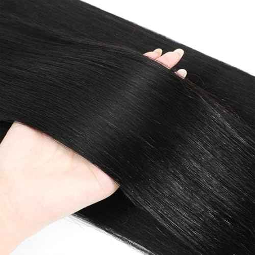 16A Raw Human Hair Bundles 100% Burmese Virgin Straight Bundles Human Hair, Sliky Boutique Extensions, Can Be Dyed and Restyled, Full Ends, Vertical Smooth (Straight 1 Bundle, 24 Inch)