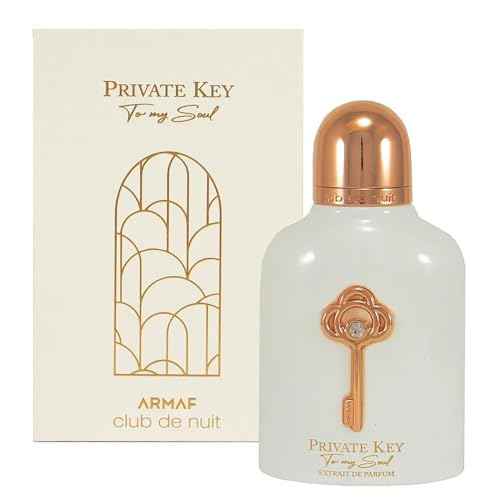 Armaf Club De Nuit Private Key To My Soul for Unisex Extrait De Parfum Spray, 3.4 Ounce