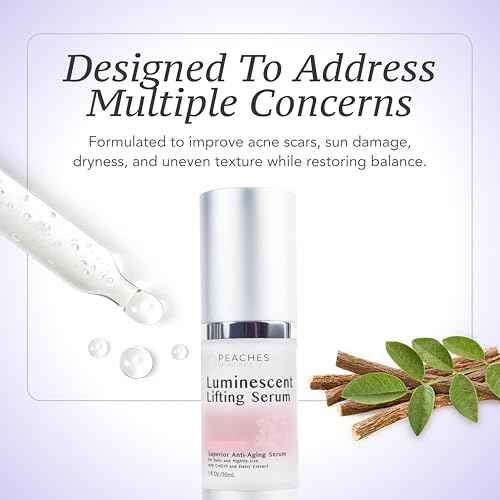 Face Tightening and Lifting Serum ? Anti-Aging Formula with Peptides and Vitamins A, B, C & E ? Vegan Skincare for Firm, Radiant Skin ? Luminescent Lifting Serum (1 fl. oz)