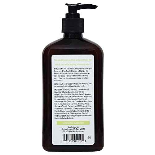 DERMagic Peppermint & Tea Tree Oil Shampoo & Conditioner 18 fl. oz.