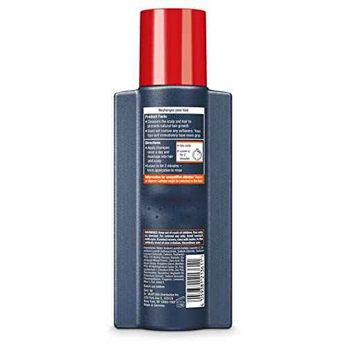 Alpecin C1 Caffeine Shampoo 8.45 Oz (Pack of 3) I Hair Performance Enhancer I Promotes Natural Hair Growth and Thickness I Energizes Scalp