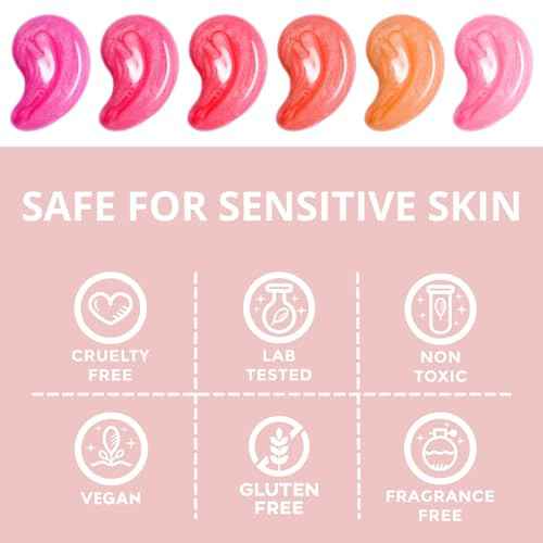 TKB Lip Gloss Base (Flexagel ME)| Clear Lip Gloss Base for DIY Lip Gloss| Ready-To-Formulate| Moisturizing, High Shine, Crystal Clear, Vegan, Gluten and Cruelty free| Made in USA. (5.5oz (156g))