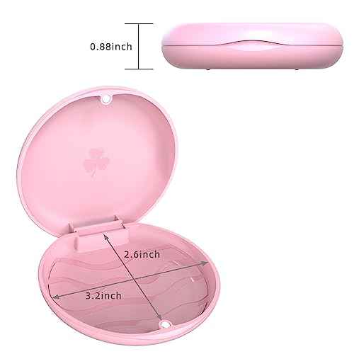 Orthodontic Mouthguard & Dental Retainer Case - Aligners Case (Pink)