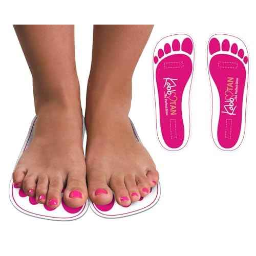 120 Pairs(240feets) Spray Tan Feet Pads Disposable & Economic Feet pads for Spray tanning,Use in Tanning booth,Sunless Tanning at Home or Beauty Salon-Non Slip- Comfortable-Hygienic-Ultra Bronzing