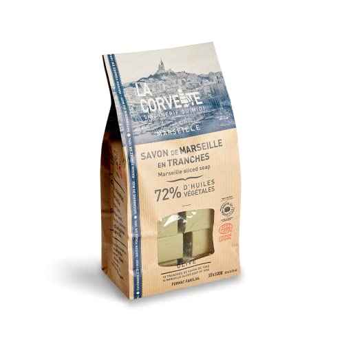 La Corvette bag of OLIVE Marseille soap, bulk 1kg : 10x100g - COSMOS NATURAL