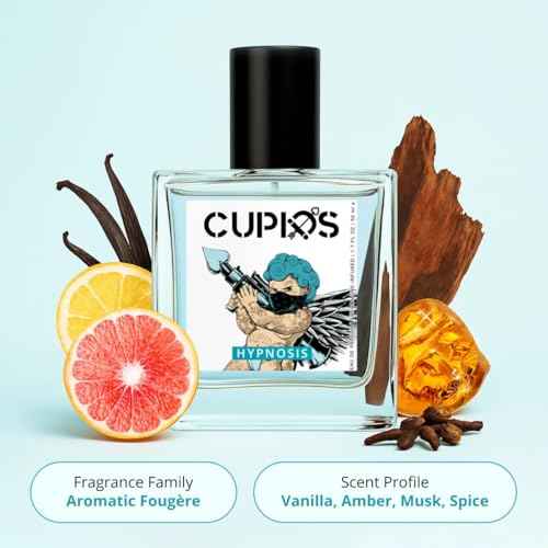 Cupids Original Hypnosis 2.0 Eau de Parfum Pheromone Cologne for Men ? Long-Lasting Fresh Fragrance, 50ml