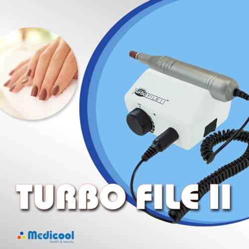 Medicool's MED2191 Turbo File 2 Professional Electric Nail Filing System