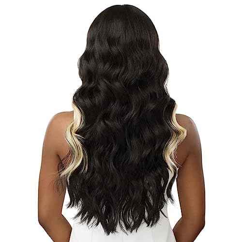 Outre Lace Front Wig - Perfect Hair Line 13X5 - Elanor (JET BLACK 1)