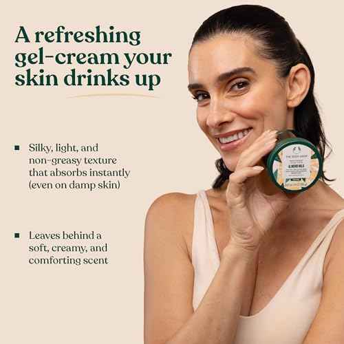 The Body Shop Almond Milk Gift Set - 3 Piece Set, Includes Shower Cream, Body Yogurt, Hand Balm, Vegan