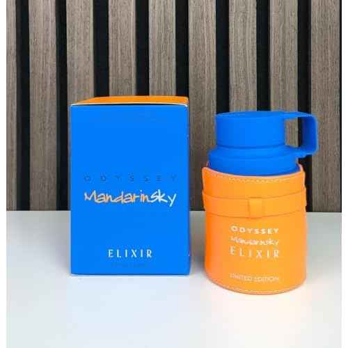 Apollos Odyssey Mandarin Sky Elixir, Men's EDP Spray, 3.4 oz premium gift set for him