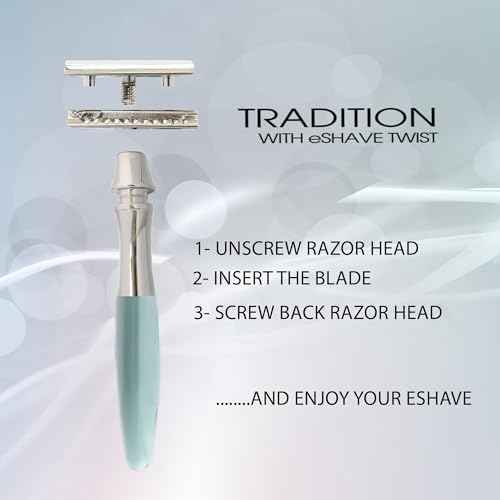 ?Shave Double Edge Razor, Blue