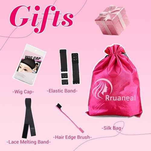 30 Inch 13x6 Loose Wave Lace Front Wigs Human Hair 220% Density HD Transparent Lace Frontal Wigs Human Hair Loose Deep Wave Wigs Pre Plucked with Baby Hair for Women