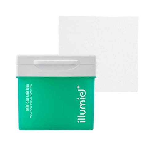 illumiel Aqua Hydrating Square Toner Pads for Long-Lasting Skin Moisture Barrier with Xylitylglucoside & Kakadu Plum Extract Exosome [Vegan & Korean Skincare] – 60 Pads(9.17 fl. oz)