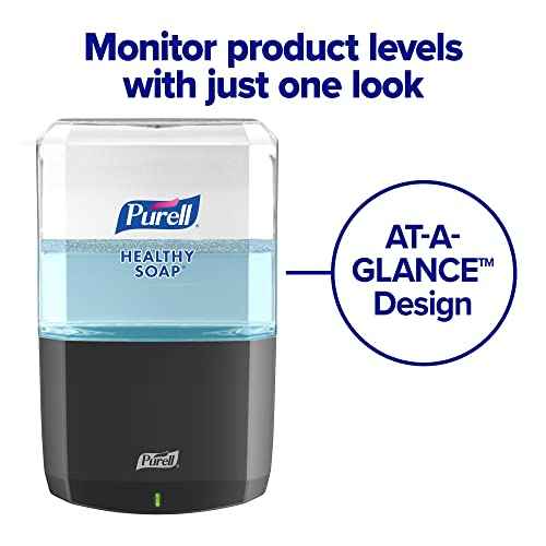 PURELL Brand HEALTHY SOAP 0.5% BAK Antimicrobial Foam, Lightly Fragranced, 1200 mL Refill for PURELL ES8 Automatic Soap Dispenser (Pack of 2) - 7779-02 - Manufactured by GOJO, Inc.