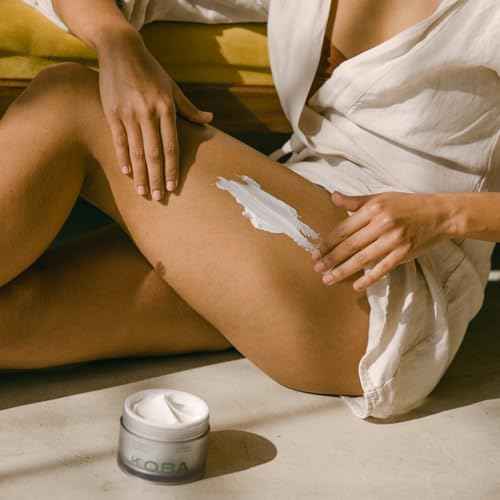 KOBA Get Whipped Body Balm - For Women & Men - Hydrating Firming Balm - Dry to Very Dry Skin - Woody, Floral, Fresh Fragrance - Natural - Vegan - Safou Oil - Olive & Shea Butter - L-Carnitine (200 ml)