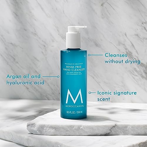 Moroccanoil Rinse-Free Hand Cleanser with Hyaluronic Acid
