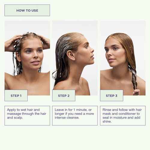 Maria Nila Purifying Cleanse, Deep Cleansing, Removes Build-up & Residue, Refresh and Condition Hair & Scalp
