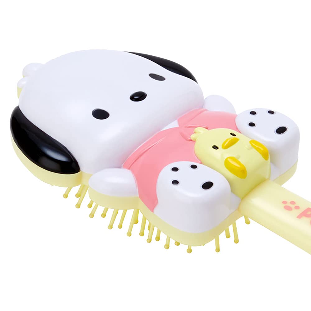 Pochacco Character shape hairbrush with cute fashionable Sanrio Sanrio