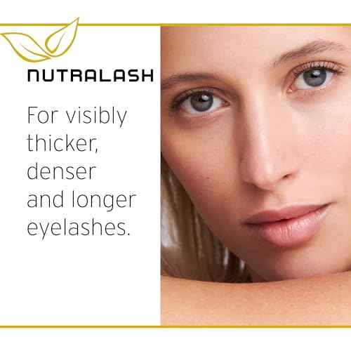 Nuvega Lash - Vegan Eyelash Serum & Eyebrow Serum Set I Longer Eyelashes in 4-6 Weeks I Lash and Eyebrow Growth Serum I Made in Germany I 1ml & 3ml