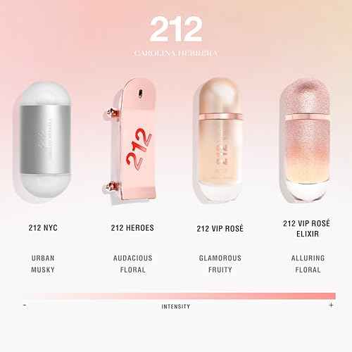 Carolina Herrera 212 VIP Rose Elixir Eau De Parfum Spray for Women, 2.7 Ounce