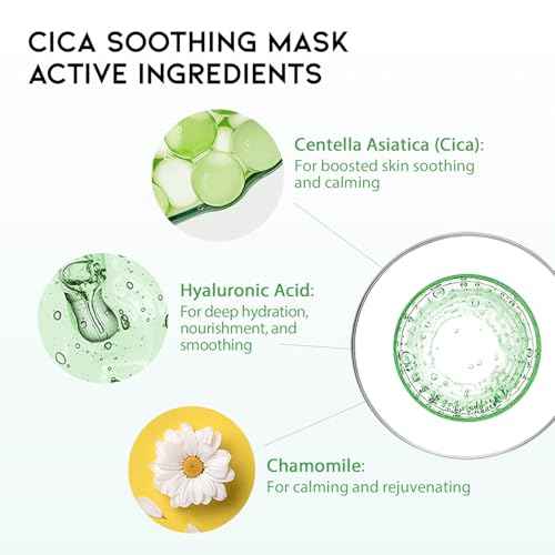 50Combo Korean Face Sheet Mask Gift Pack, Hydrating, Calming, Brightening, Smooting, Rejuvenating, EVE Vegan, Cica, Hyaluron, Retinol, Ceramide, Collagen