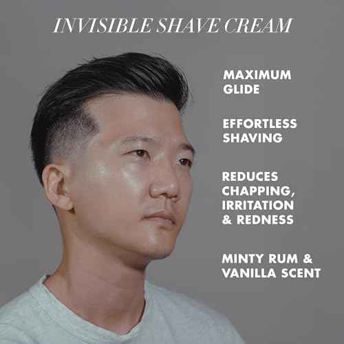 Hanz de Fuko Gentle Face Wash & Invisible Shave Cream Kit ? Premium Facial Cleanser (8 oz) & Premium Men¡¯s Shaving Cream (8 oz) ? Made for Sensitive Skin, Hypoallergenic, Sulfate and Paraben Free