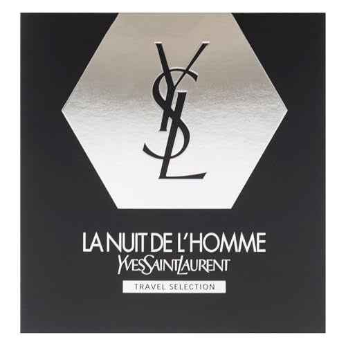 La Nuit De LHomme by Yves Saint Laurent for Men - 2 Pc Gift Set 3.3oz EDT Spray, 1.6oz Shower Gel