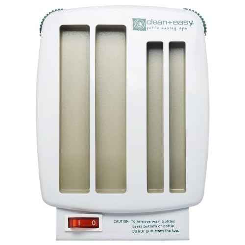 Clean + Easy Multi-Size Roll On Wax Heater for Standard & Small Cartridges, Salon & Home Use, Warmer Unit Only, 120V
