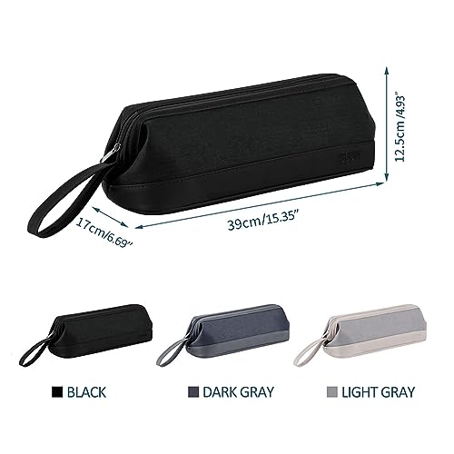 Airwrap Travel Case for Dyson/Shark Flexstyle, Travel Pouch for Complete Styler and Attachments, Travel Bag for Hair Dryer (Black)