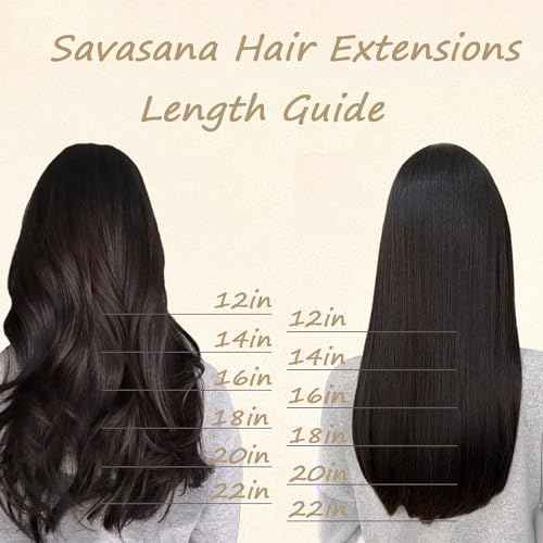 Savasana Clip in Hair Extensions Real Human Hair Straight 7 Pcs Balayage Clip in Hair Extensions Double Weft Thick Chocolate Brown to Caramel Blonde 22 Inch 120g