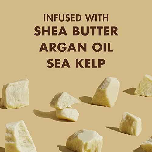 SheaMoisture Deep Moisturizing Hair Care 3 Count Raw Shea Butter For Curly, Dry and Damaged Hair Sulfate Free Shampoo and Conditioner, Hair Detangler with Sea Kelp and Argan Oil