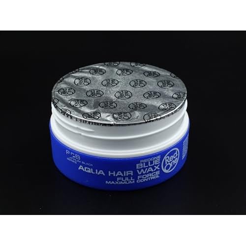 Redone Hair Wax Blue 150ml Pack of 2 | Ultra Strong Hold & High Shine Hair Styling Wax for Men & Women | Bubblegum Scent | Long Lasting Edge Control Gel Wax | Professional Wet Look Finish