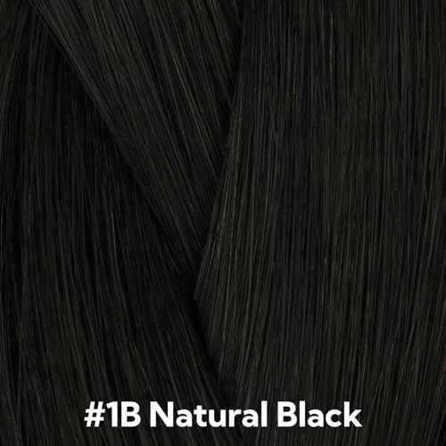 HOTBANANA Invisi Edge Tape in Hair Extensions Human Hair, 24inch 50g 20pcs Natural Black Invisible Tape in Extensions Straight Seamless Real Remy Hair Injected