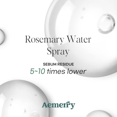 Rosemary Water Spray for Hair Growth, Rosemary Hair Growth Scalp Spray With Rice Water & Batana Oil, Biotin, Citrus Peel and Mint to Strengthen Strands and Promote Hair, 4.2 fl oz (Clear)