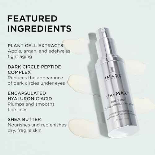 IMAGE Skincare, the MAX Eye Cr?me, Under Eye Cream to Reduce Appearance of Fine Lines and Puffiness for Brighter Looking Eye Area, 0.5 oz