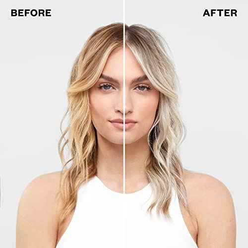 IGK BLONDE POP Purple Toning Conditioner | Brighten + Neutralize Brass | Vegan + Cruelty Free |