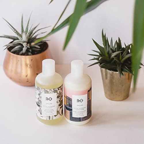 R+Co Dallas Biotin Thickening Shampoo + Conditioner Kit | Thickens, Nourishes + Strengthens | Vegan + Cruelty-Free | 8.5 oz (Pack of 2)