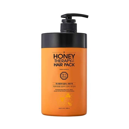 Daeng Gi Meo Ri- Honey Intensive Hair Mask, Containing Royal Jelly and Herbal Fermented Extracts, Providing Nutrition and Moisture to Dry and Damaged Hair, 1000ml, Packaging may vary