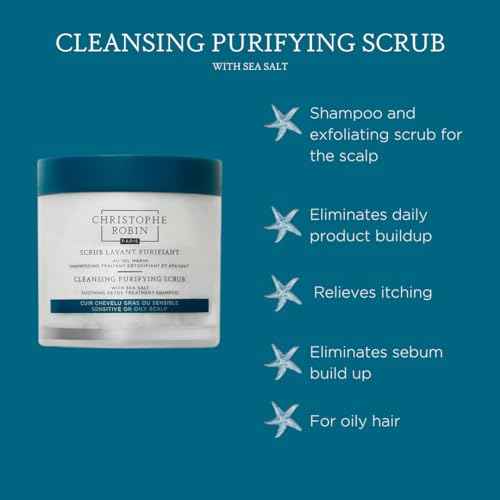Christophe Robin Cleansing Purifying Scrub with Sea Salt