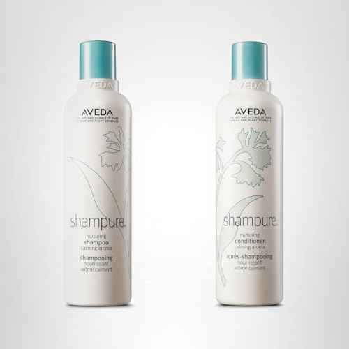 Aveda Shampure Nurturing Shampoo & Conditioner Gift Set | Daily Shampoo & Conditioner for Normal, Fine to Medium Hair | Silicone Free | Includes 2 Full Size Products