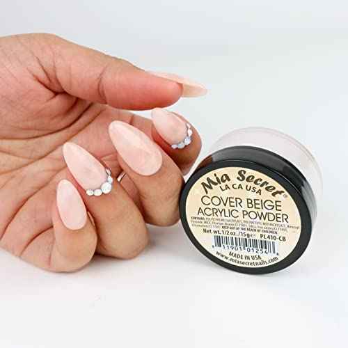 Mia Secret Cover Beige Acrylic Powder - 1.5 lbs