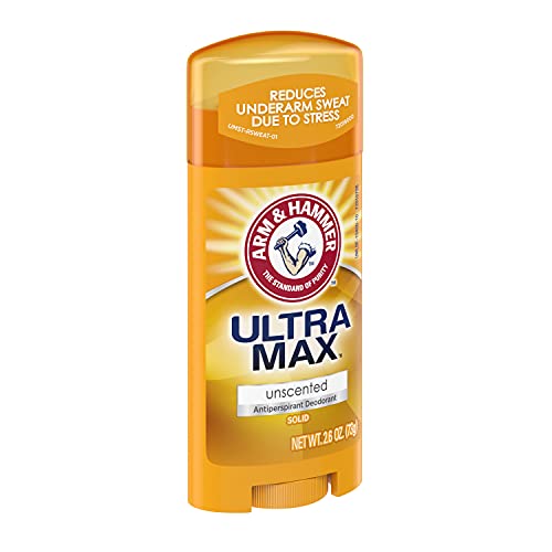 ARM & HAMMER ULTRAMAX Anti-Perspirant Deodorant Solid Unscented 2.60 oz (Pack of 9)