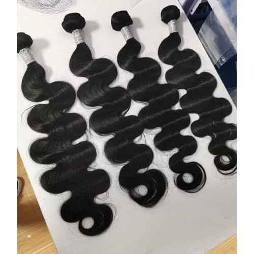 Body Wave Human Hair Bundles One-Directional Cuticles 12 14 16 Inch 3 Bundles Human Hair Weave 12A Unprocessed Brazilian Virgin Human Hair Extensions