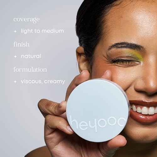 Natural Glow Foundation - Light to Medium Coverage Cushion Foundation with Hyaluronic Acid & Tea Tree Extract - Vegan, Cruelty-Free Cream - K Beauty - 15g/0.52oz - Desert Sand
